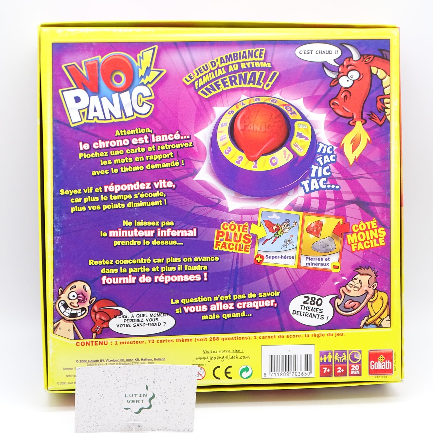 No Panic ! d'occasion GOLIATH - Dès 8 ans | Lutin Vert