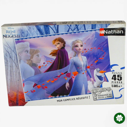 Puzzle 45 pcs Reine de neiges 2  d'occasion NATHAN - Dès 5 ans | Ref 10498