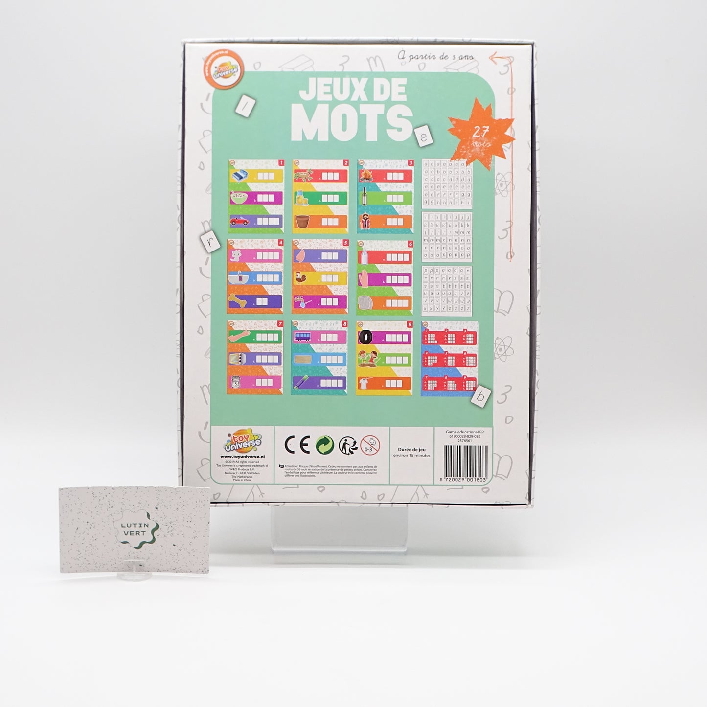 Jeux de mots  TOY UNIVERSE - Dès 5 ans | Ref 14637