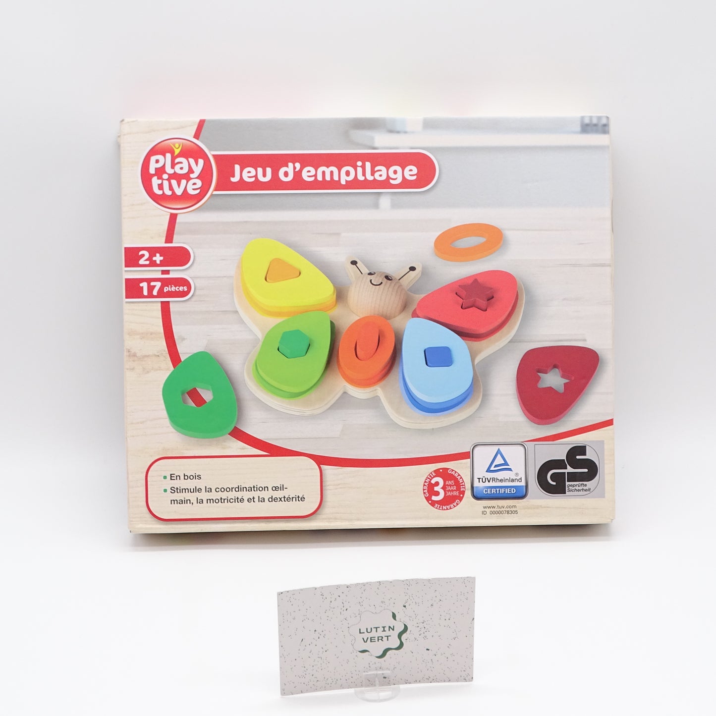 Jeu d’empilage PLAYTIVE  - Dès 2 ans | Ref 14652