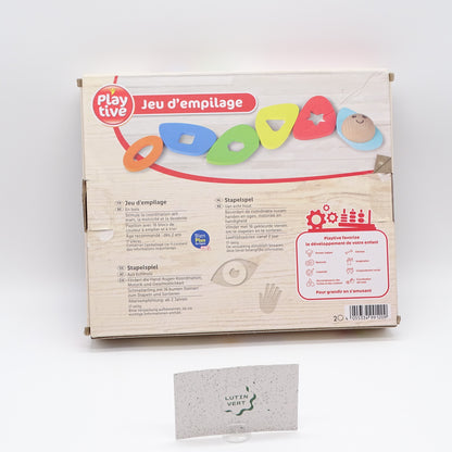 Jeu d’empilage PLAYTIVE  - Dès 2 ans | Ref 14652