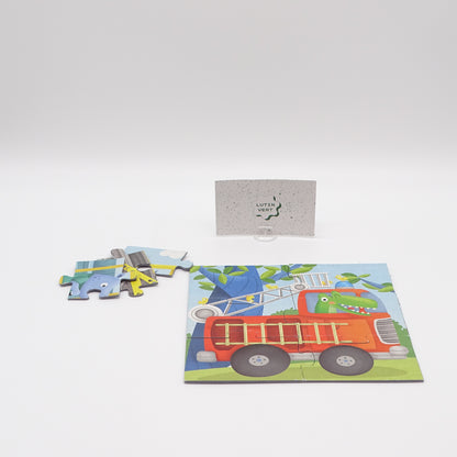 4 puzzles progressive EDUCA - Dès 3 ans | Ref 14654