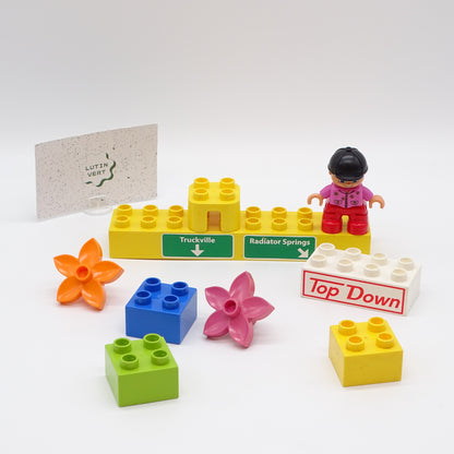 Vrac 500g de brics légo  LEGO 1.2.3 - Dès 3 ans | Ref 14647