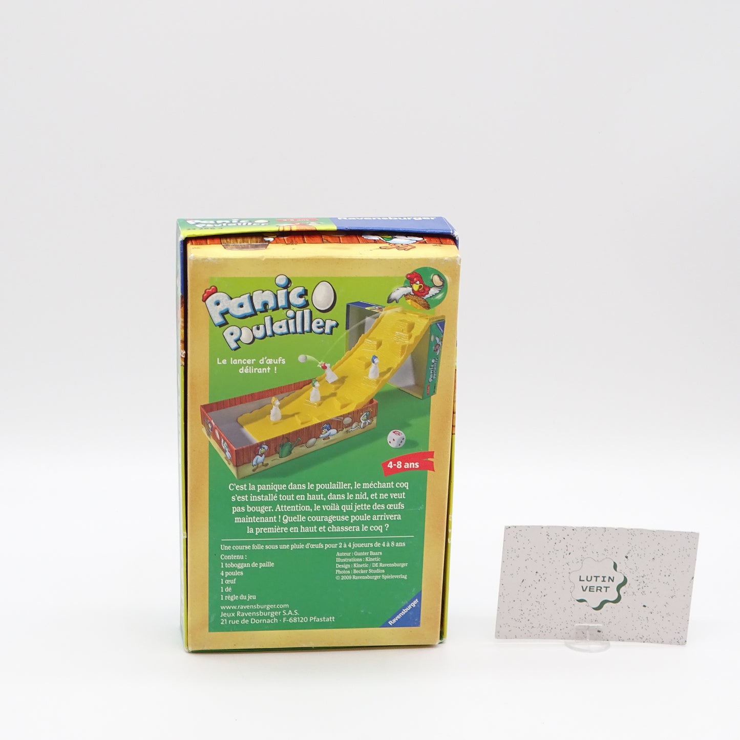 Panic au Poulailler "édition de voyage" RAVENSBURGER - Dès 4 ans | Ref 14670