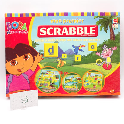 Mon 1ier Scrabble Édition Dora L’Exploratrice MATTEL - Dès 4 ans | Ref 14681