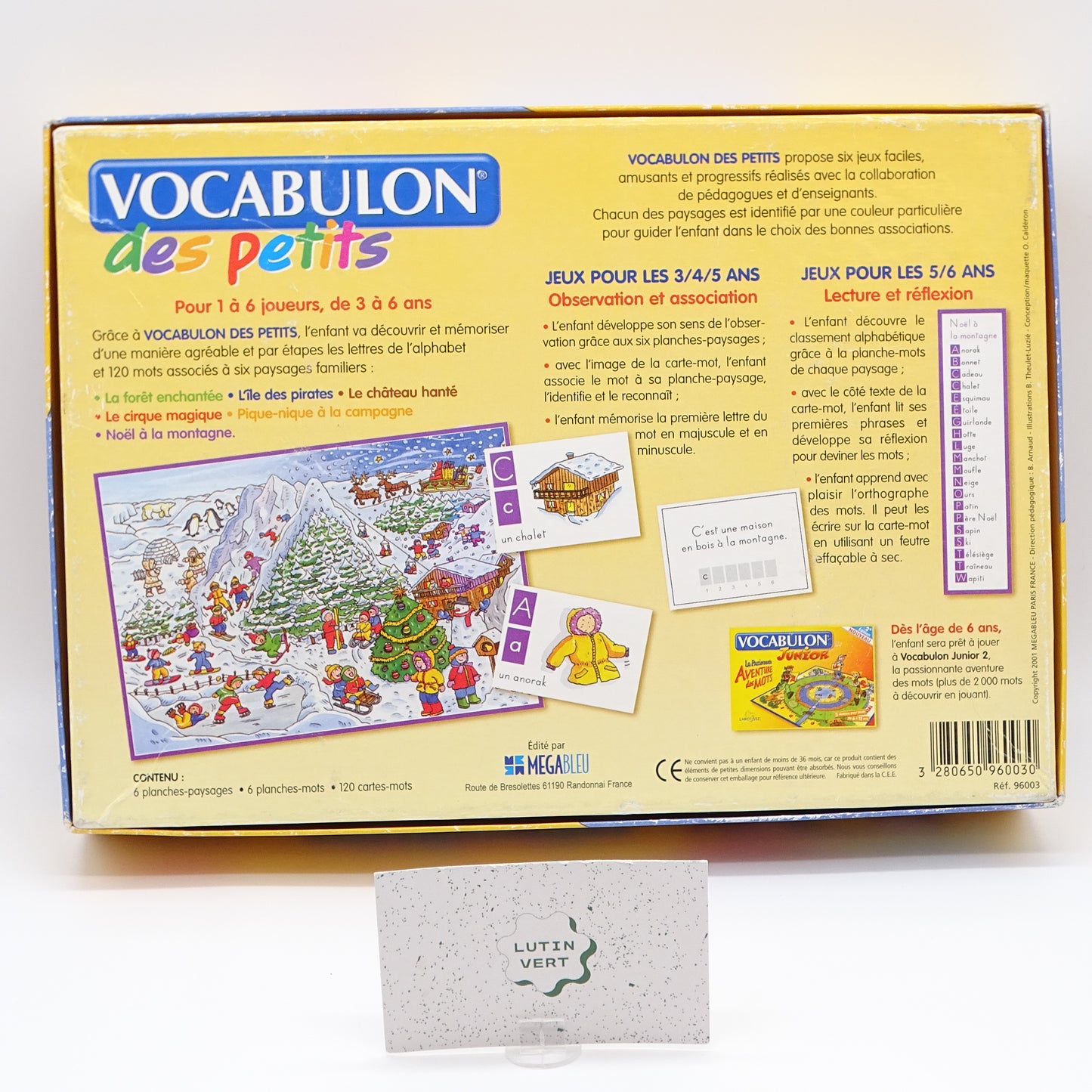 Vocabulon des Petits LAROUSSE - Dès 3 ans | Ref 14682