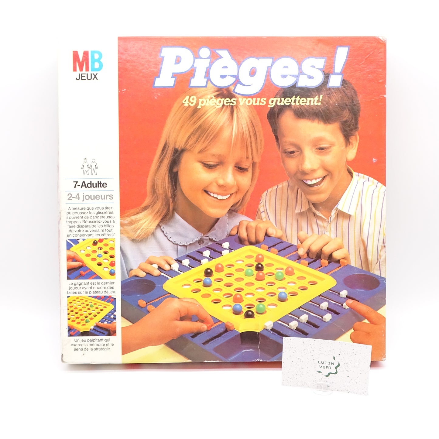 Pièges, Édition vintage 1984 MB JEUX - Dès 7 ans | Ref 14683