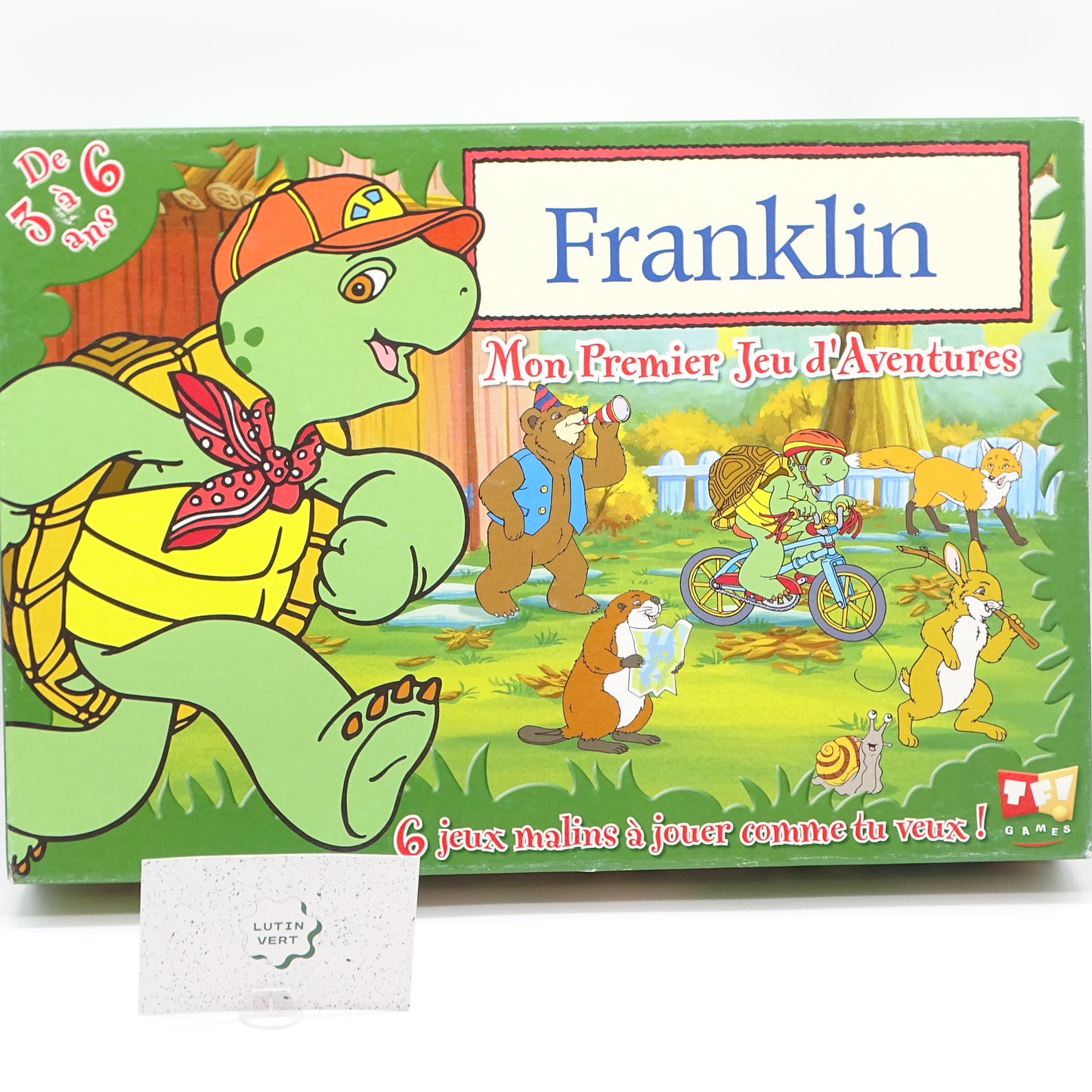 Franklin, mon 1ier jeu d’aventures TF1 GAMES - Dès 3 ans | Ref 14679