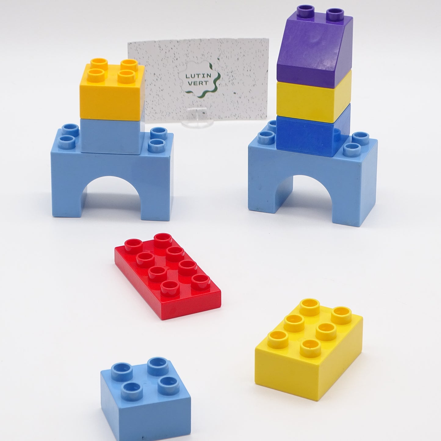 Briques Lego 1, 2, 3 500 gr en vrac LEGO 1.2.3 - Dès 3 ans | Ref 14677