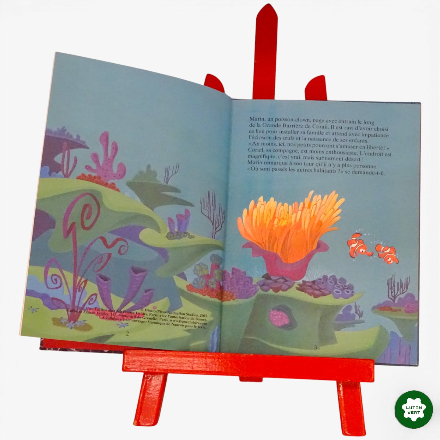 « Le monde de Nemo » d'occasion FRANCE LOISIRS - Dès 5 ans | Ref 10549
