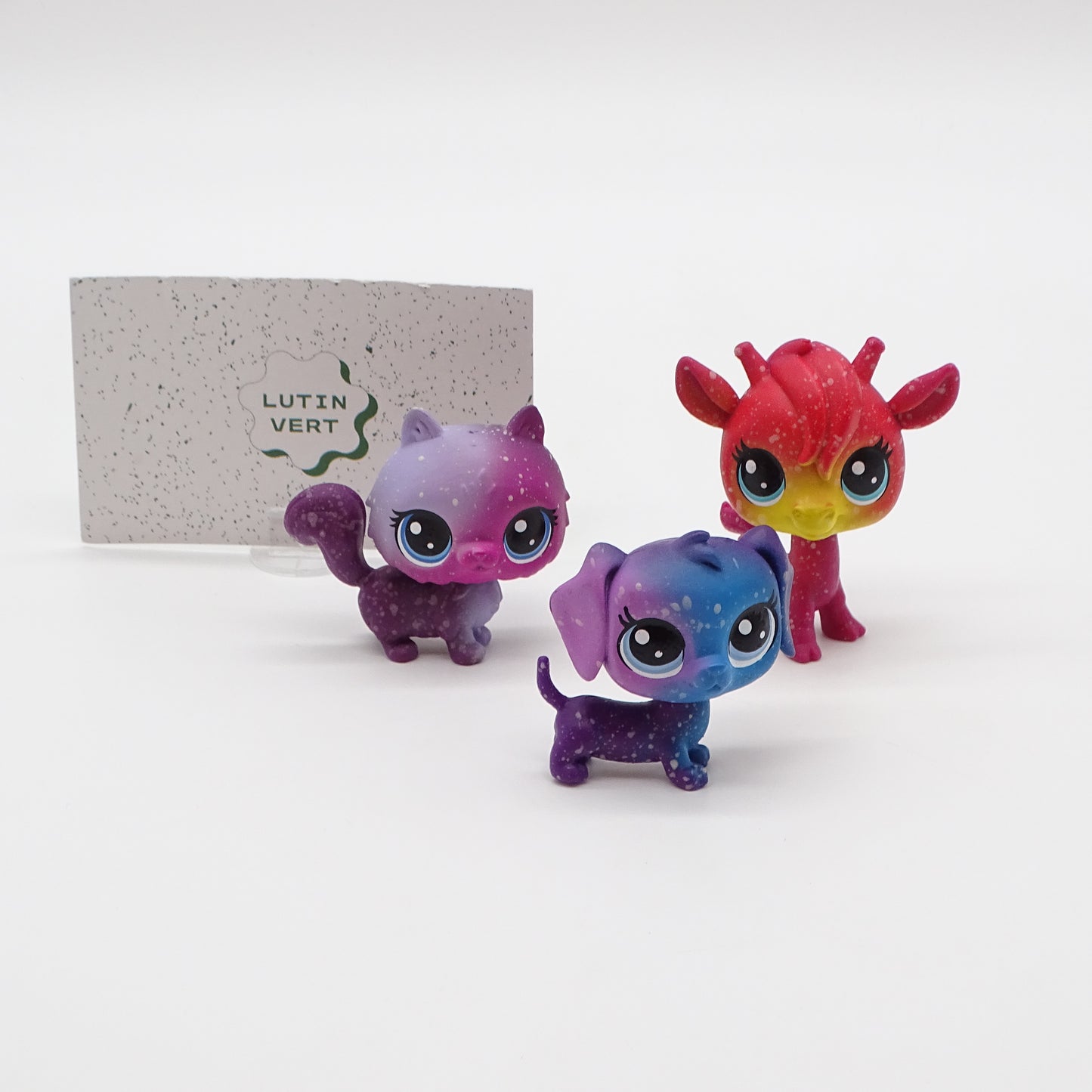 Lot de 3 figurine Pet Shop collection galaxy PET SHOP - Dès 5 ans | Ref 14695