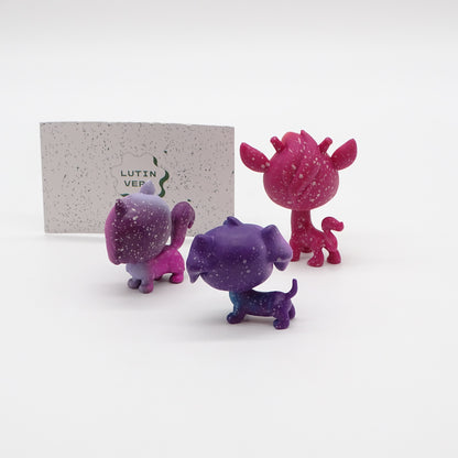 Lot de 3 figurine Pet Shop collection galaxy PET SHOP - Dès 5 ans | Ref 14695