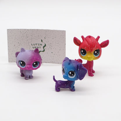 Lot de 3 figurine Pet Shop collection galaxy PET SHOP - Dès 5 ans | Ref 14695