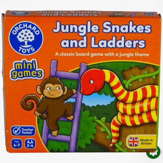 Jungle Snakes and Ladders d'occasion ORCHARD TOYS - Dès 4 ans | Ref 10536
