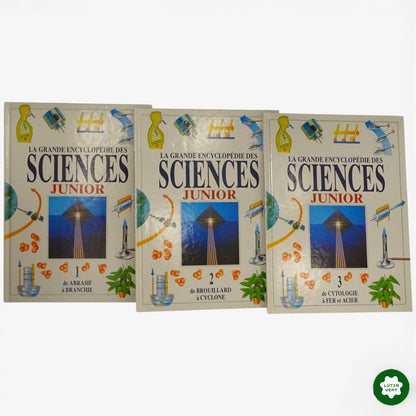 La Grande Encyclopédie des Sciences Junior 7/8 volumes d'occasion FRANCE LOISIRS - Dès 8 ans | Ref 10537