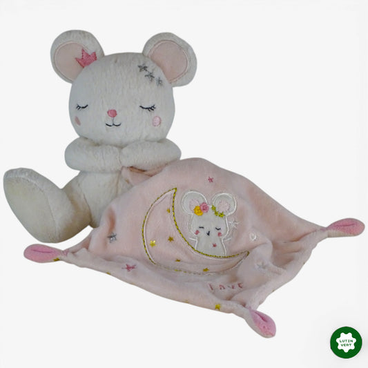 Souris et doudou rose d'occasion SIMBA TOYS - Dès Naissance | Ref 10626