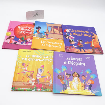 Lot de 5 livres  - Dès 3 ans | Ref 14697