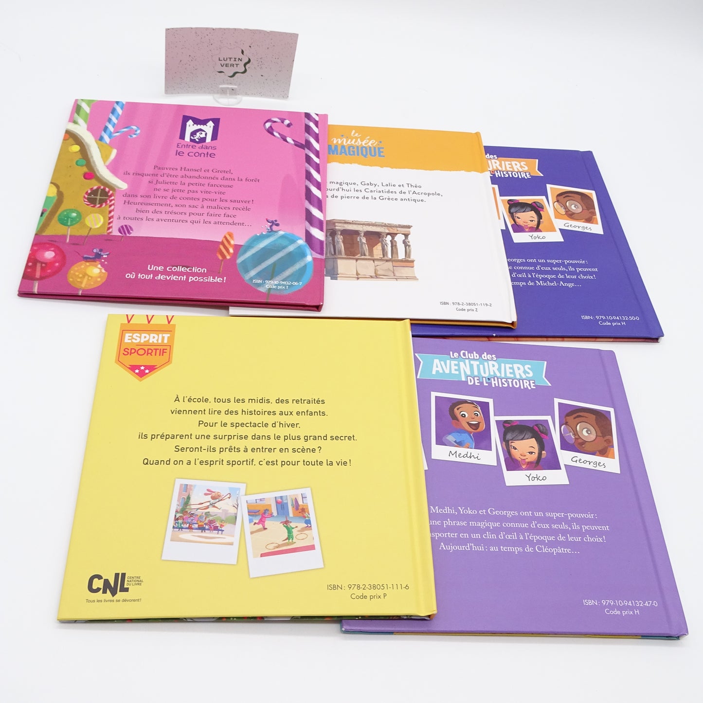 Lot de 5 livres  - Dès 3 ans | Ref 14697