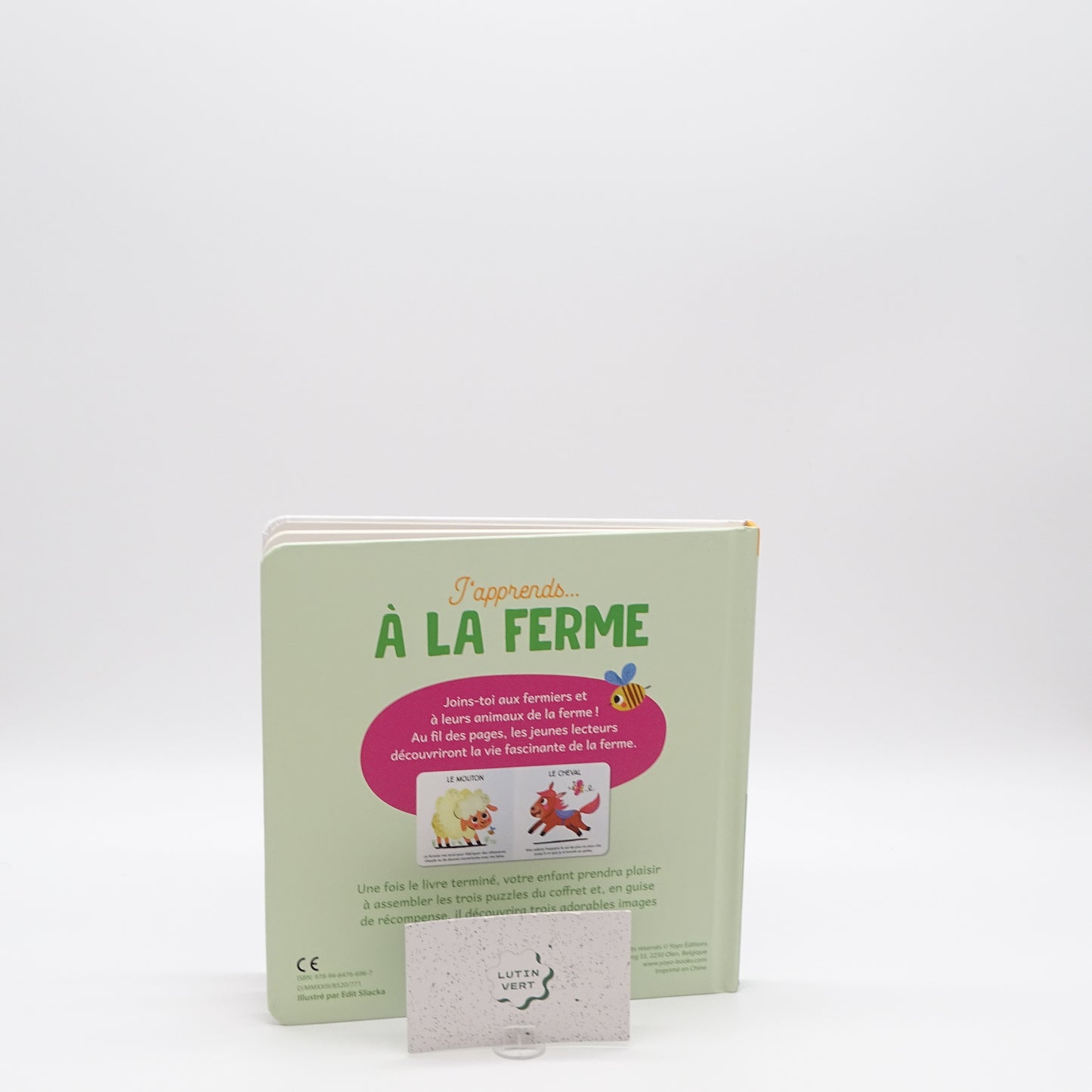 J’apprends à la ferme YOYO - Dès 3 ans | Ref 14701