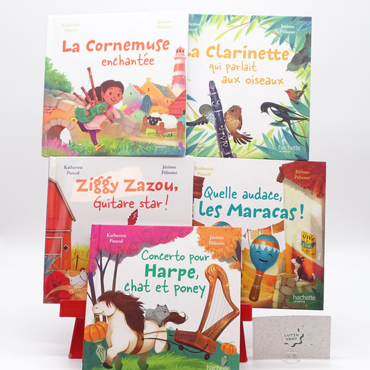Lot de 5 livres HACHETTE JEUNESSE - Dès 5 ans | Ref 14712