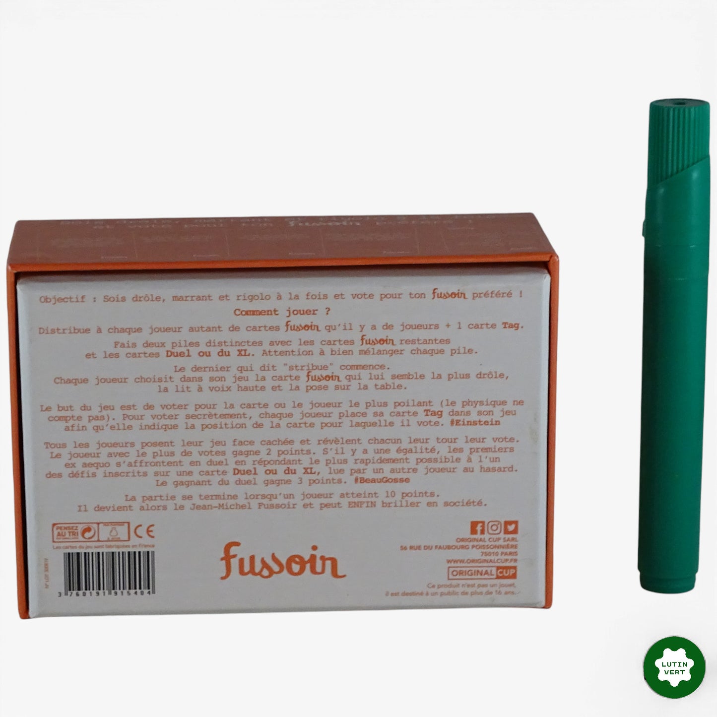 Jeux humour noir Fussoir d'occasion ORIGINAL-CUP - Dès 15 ans | Ref 11576