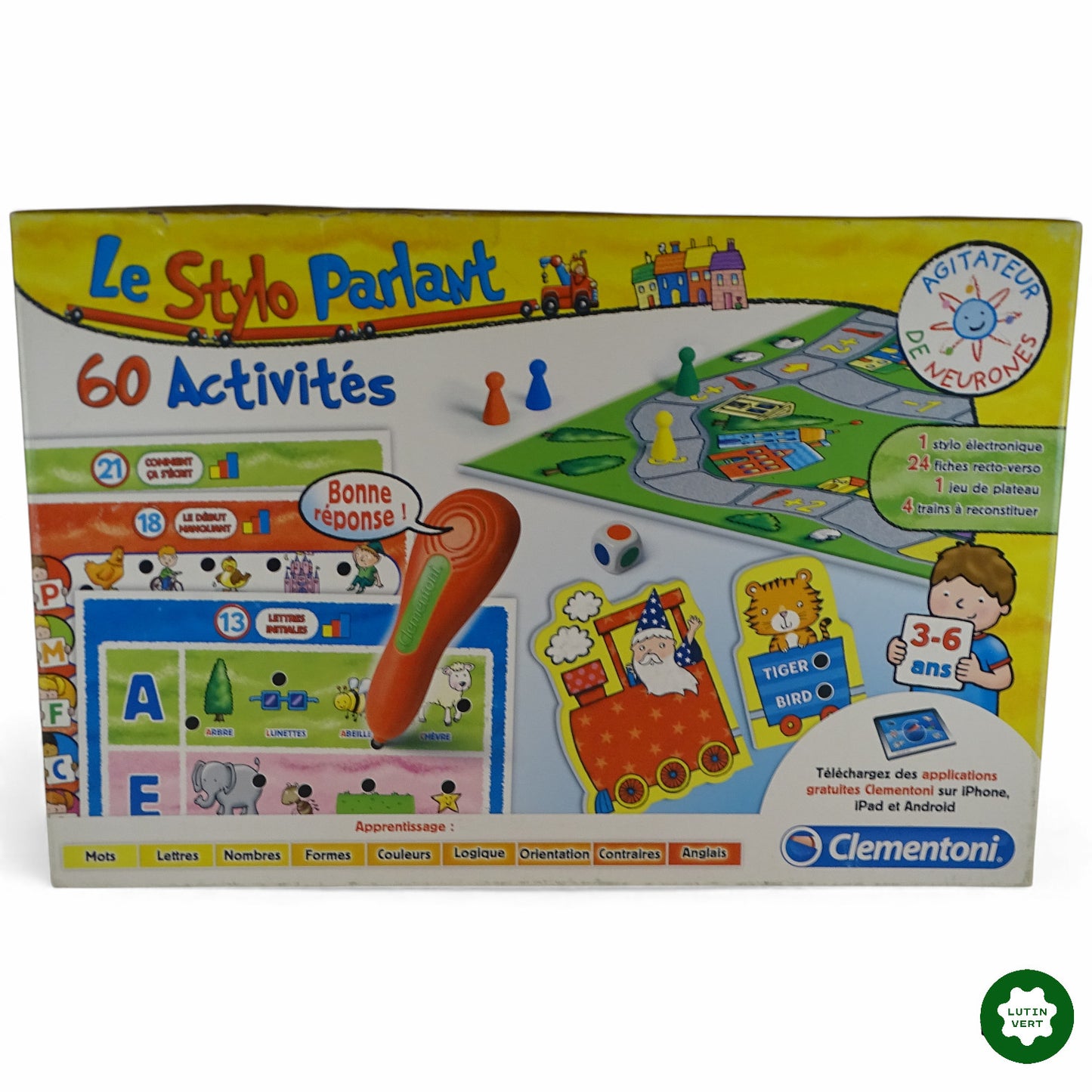Le Stylo Parlant 60 activités d'occasion CLEMENTONI - Dès 3 ans | Ref 11625