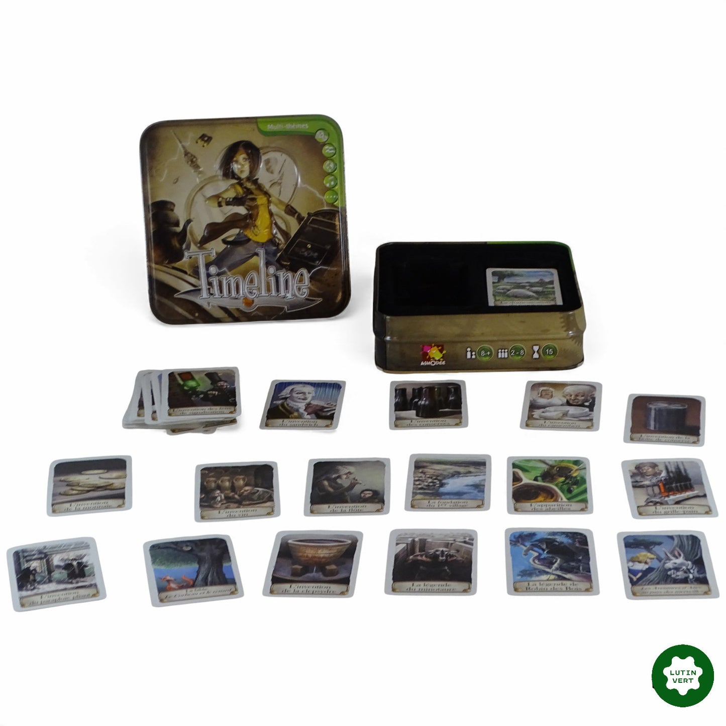 Timeline-poket d'occasion ASMODEE - Dès 10 ans | Ref 11581