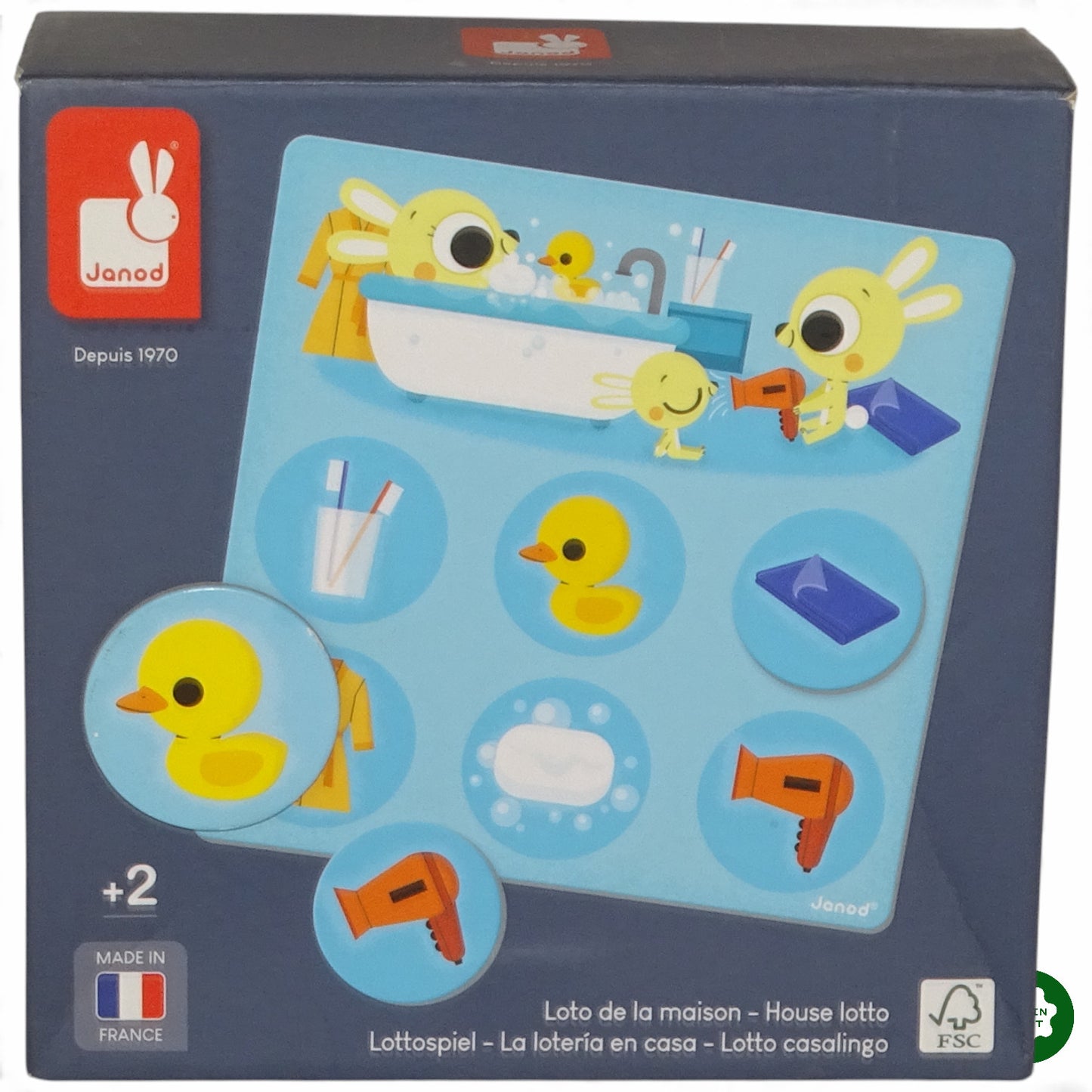 Loto de la maison d'occasion JANOD - Dès 2 ans | Ref 11596