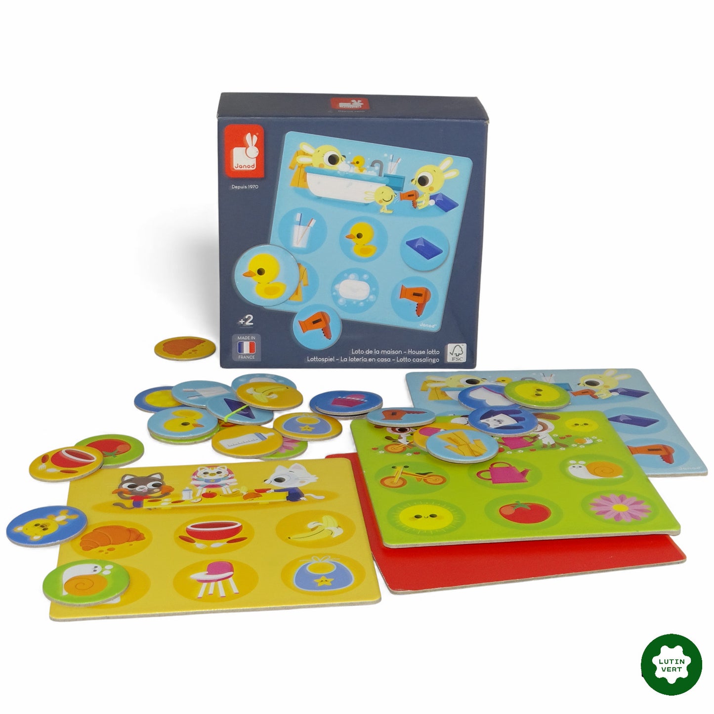 Loto de la maison d'occasion JANOD - Dès 2 ans | Ref 11596