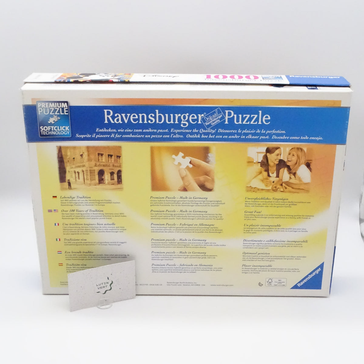 Puzzle 1000 pièces Mickey RAVENSBURGER - Dès 8 ans | Ref 15918