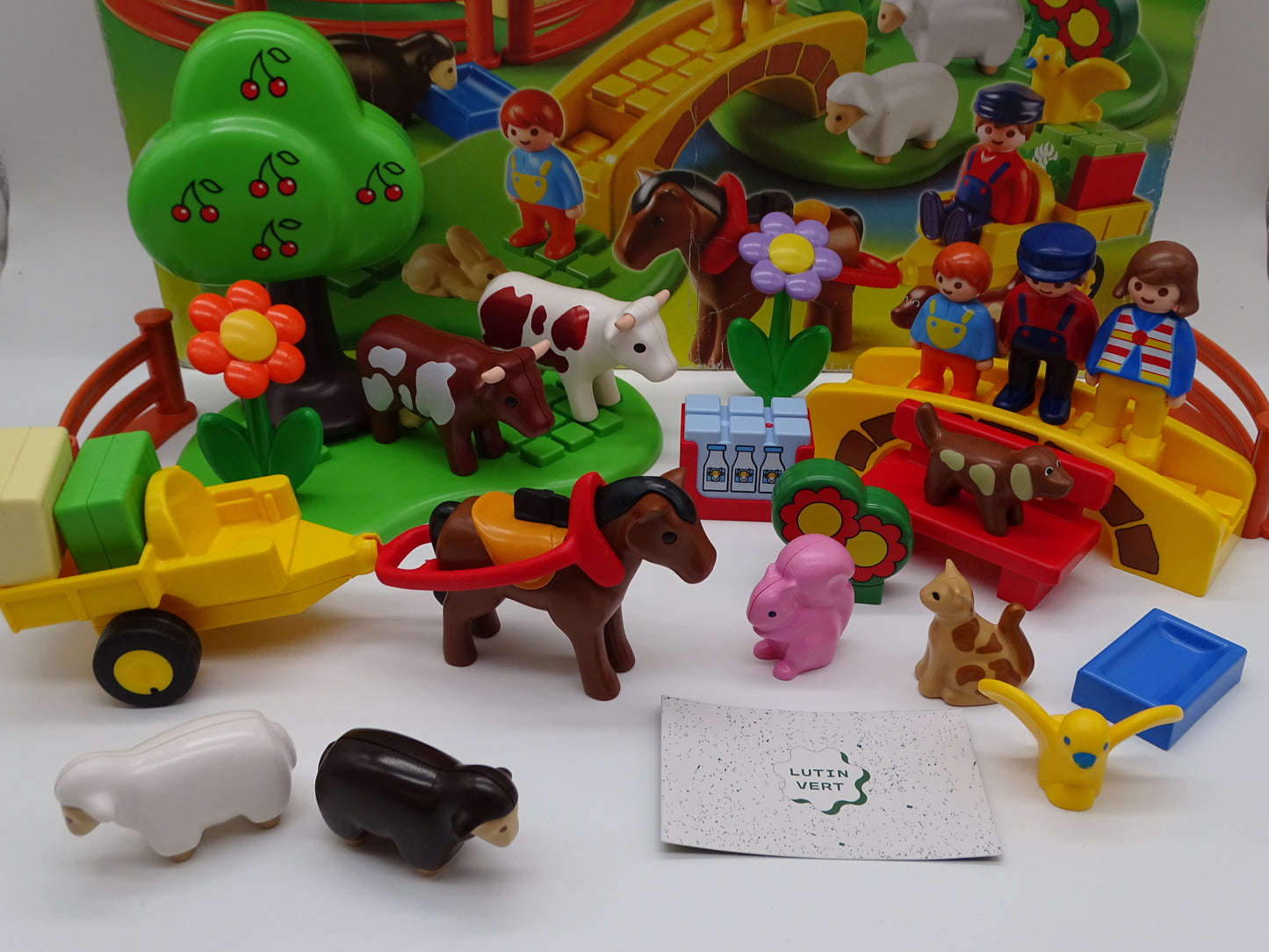 Playmobil 1 2 3 « Coffret Famille à la campagne » 6770 d'occasion PLAYMOBIL - Dès 18 mois | Ref 13165
