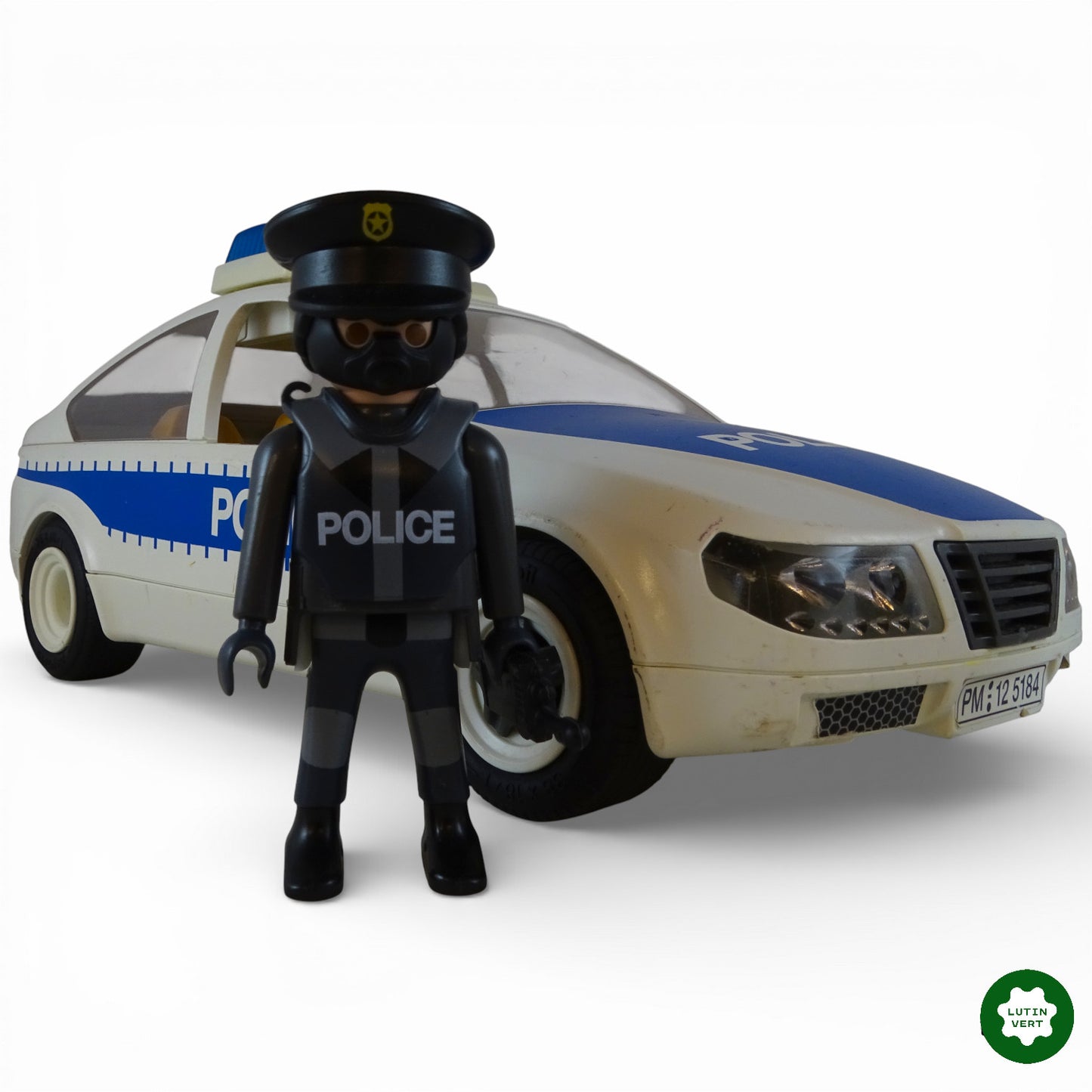 Playmobil « Voiture de police et policiers » d'occasion PLAYMOBIL - Dès 4 ans | Ref 12984