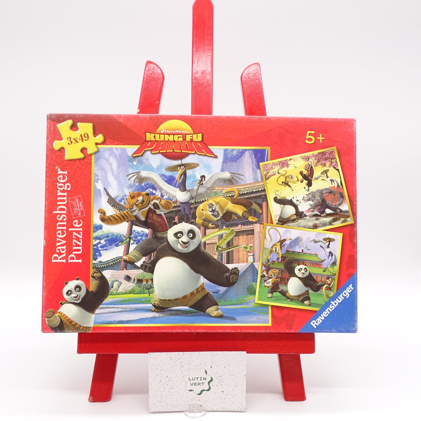 3 Puzzles Kung Fu Panda  RAVENSBURGER - Dès 5 ans | Ref 15486