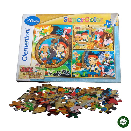 Puzzles d'occasion "Jake and the Never land pirates" DISNEY CLEMENTONI