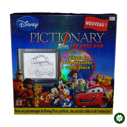 Pictionary jeu avec DVD d'occasion MATTEL - Dès 7 ans | Lutin Vert