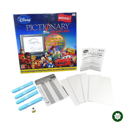 Pictionary jeu avec DVD d'occasion MATTEL - Dès 7 ans | Lutin Vert