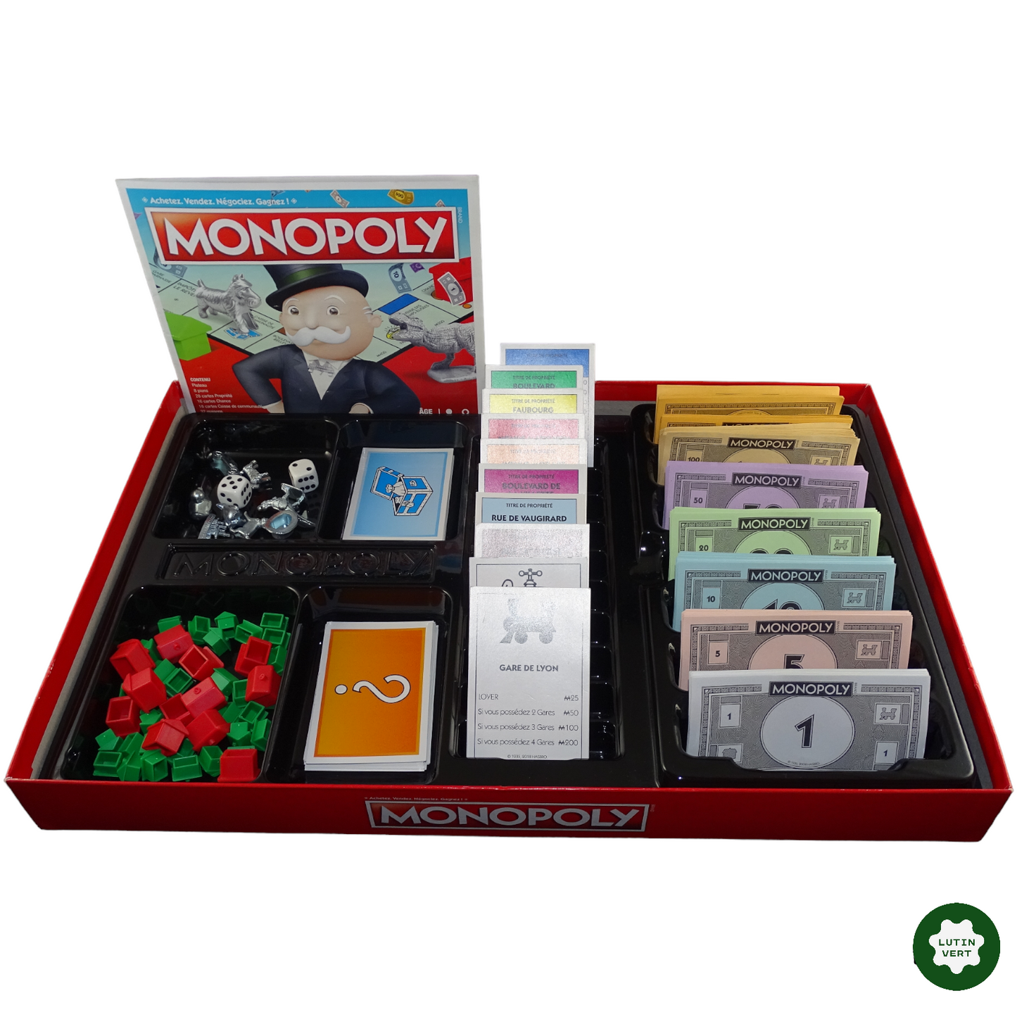 Monopoly d'occasion HASBRO - Dès 8 ans | Lutin Vert