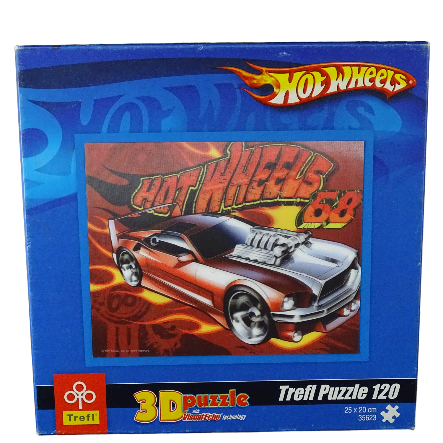 Puzzle 3D - Voiture Hot Wheels 68 - Trefl – Lutin Vert - Recyclerie de  jouets