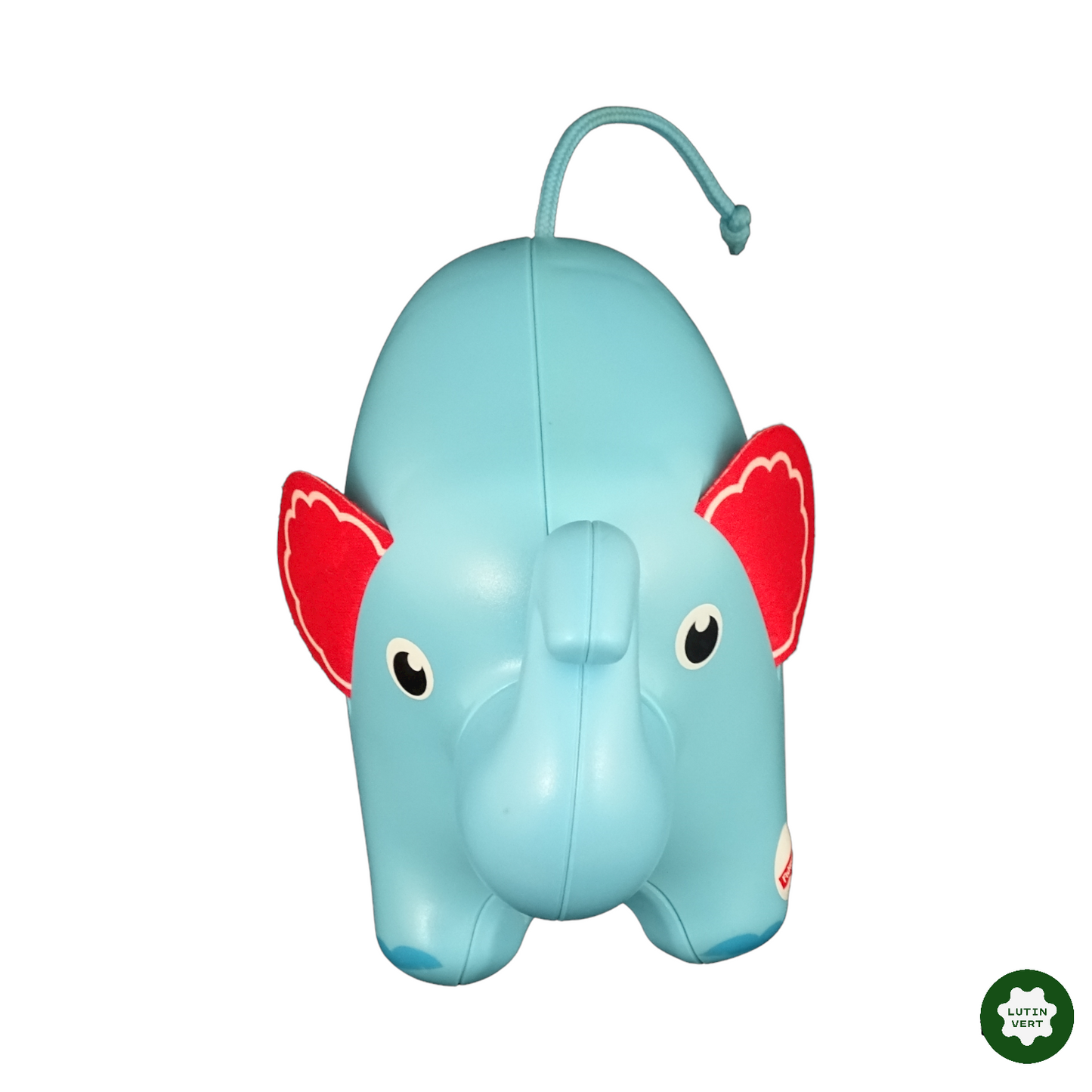 Élephant à roulette bleu ciel d'occasion Fisher Price | Lutin Vert