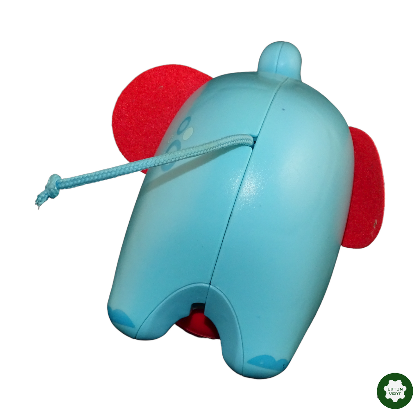 Élephant à roulette bleu ciel d'occasion Fisher Price | Lutin Vert