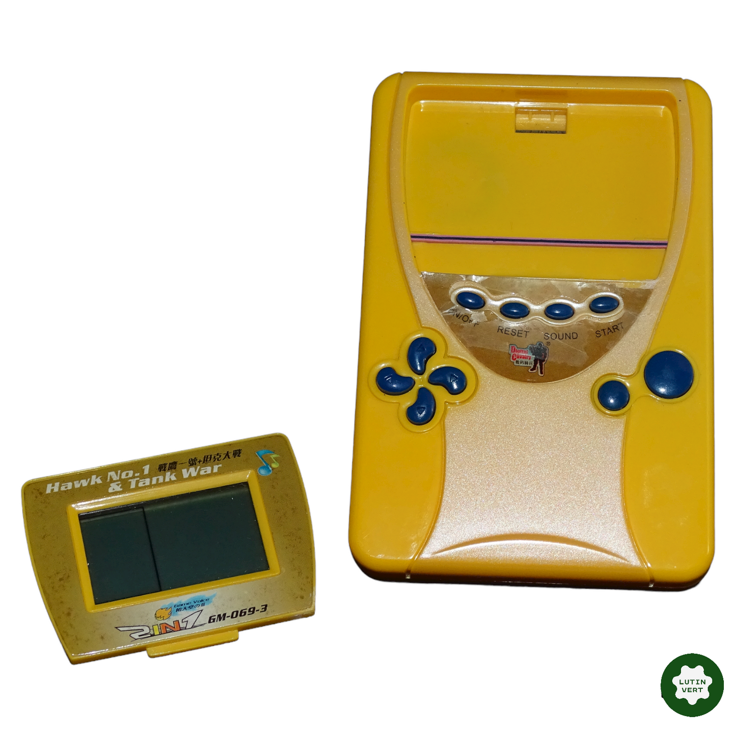Petite console de jeu d'occasion avec son jeu - Digital Cavairy - Lutin Vert