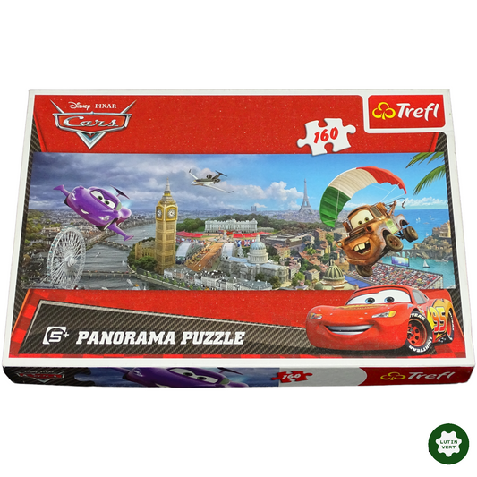 Puzzle panorama Cars occasion Trefl - Dès 5 ans | Lutin Vert