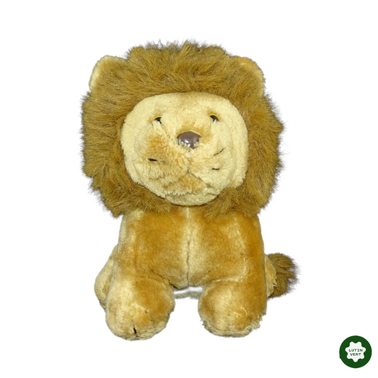 Lion en peluche marron occasion SOCOJOU - Dès 3 ans | Lutin Vert