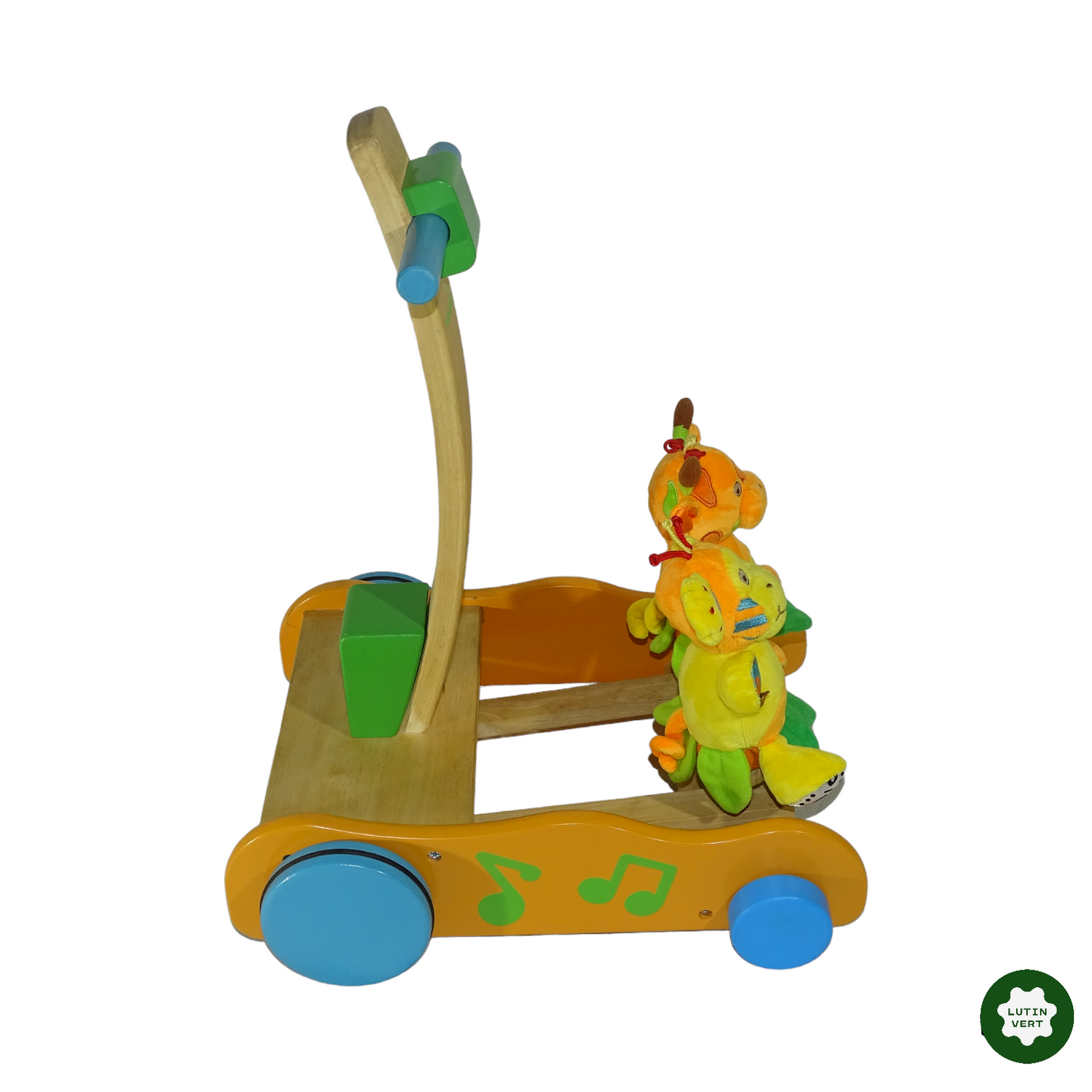 Trotteur pousseur en bois d occasion BABY MOOVE D s 1 an