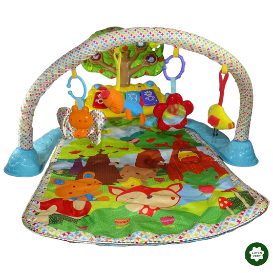 Tapis d'éveil avec portique Jardin enchanté p'tits copains d'occasion VTECH - Dès 3 mois | Lutin Vert