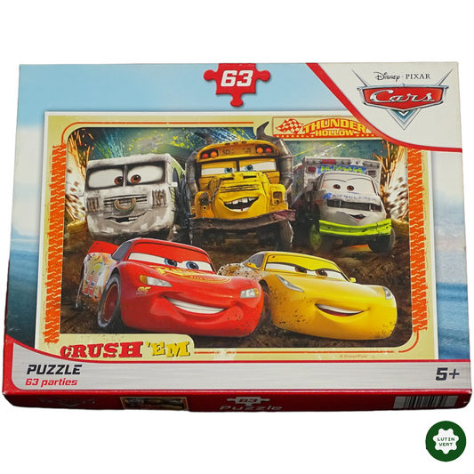 Puzzle Cars Disney Pixar d'occasion HATIER - Dès 5 ans | Lutin Vert