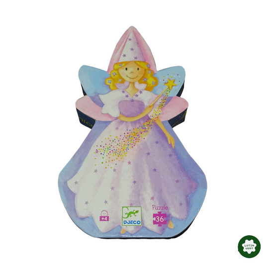 Puzzle La fée et la licorne 36 pièces d'occasion DJECO - Dès 4 ans | Lutin Vert