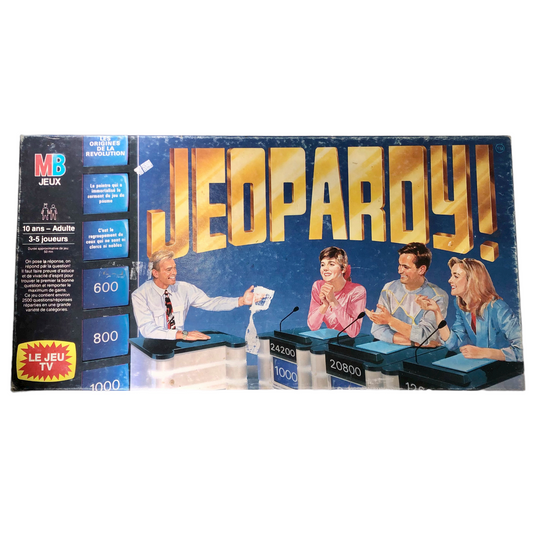 Jeu de société Jeopardy (Issu du jeu télévisé) 1989 MB Jeux occasion
